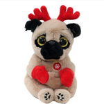 Mănuși TY Beanie Babies - câine maro 15 cm, TY