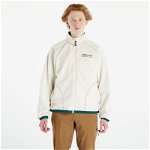 adidas Adventure Fleece Reversible Polar Half Zip Jacket Wonder White/ Dark Green, adidas Originals