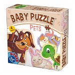 Puzzle D-Toys baby Animale favorite 12 piese
