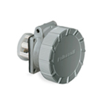 CEE EXTRA-LOW VOLTAGE Priza de panou, STRAIGHT, 125A 3P 48V 50-60HZ 1H IP67, Palazzoli