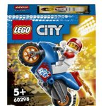 LEGO® City Stuntz Motocicleta de cascadorie-racheta 60298