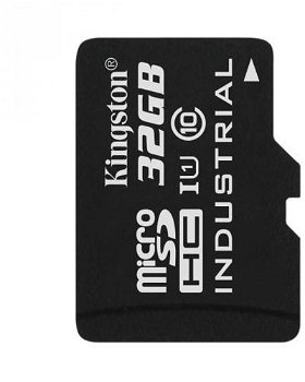 Card de memorie Kingston MicroSDHC, 32GB, UHS-I, Industrial Temp Card Single