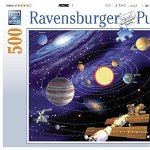 Puzzle sistemul solar 500 piese Ravensburger, Ravensburger