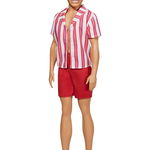 Papusa Ken Barbie Throwback Beach Look (grb42) 