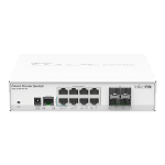 Cloud Router Switch, 8 x Gigabit, 4 x SFP 1.25 Gbps - Mikrotik CRS112-8G-4S-IN, Mikrotik