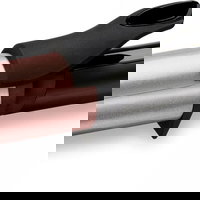 Ondulator BaByliss C452E, Soft Curls 32mm, 210 grade, Invelis Quartz-Ceramic, 6 trepte de temperatura, LED, Roz/Negru, BaByliss