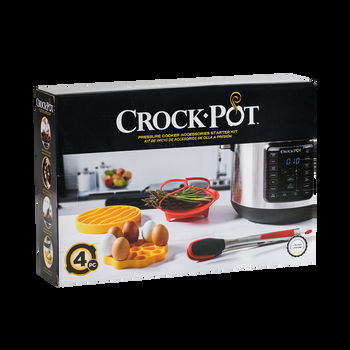 Set ustensile pentru Crock-Pot Express, din silicon, 4 piese