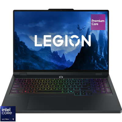 Laptop gaming LENOVO Legion Pro 5 16IAX10H, Intel Core Ultra 9 275HX pana la 5.4GHz, 16" WQXGA, 32GB, SSD 1TB, NVIDIA GeForce RTX 5070 Ti 12GB, Free DOS, Eclipse Black