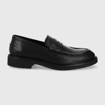 Vagabond Shoemakers mocasini de piele Alex M barbati, culoarea negru, Vagabond Shoemakers