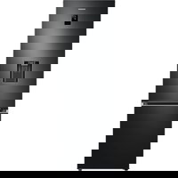 Combina frigorifica SAMSUNG RB38T650EB1/EF, No Frost, 386 l, H 203 cm, Clasa E, Dozator apa, dark inox