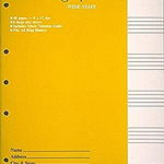 Manuscript Paper: Wide Staff, Paperback - Hal Leonard Corp