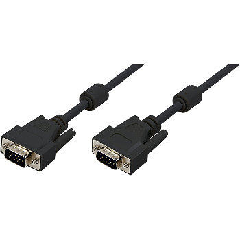 Cablu VGA , 2x tata,LogiLink, negru, 5M `CV0003`, LogiLink