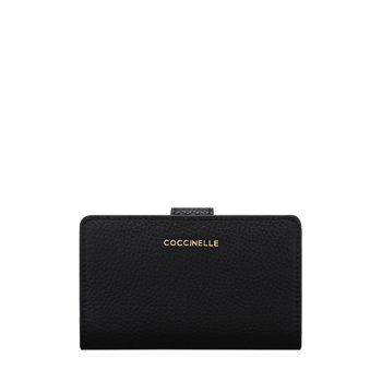 Metallic soft m compact wallet, Coccinelle
