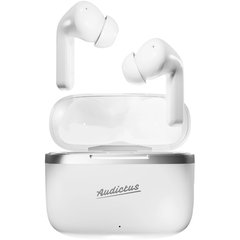 Casti Natec In-Ear, Audictus Dopamine ANC White, Natec