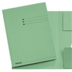 Dosar Carton Esselte, A4, Verde Pal, Tip Plic cu Clape