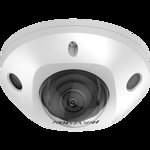Camera supraveghere IP Mini Dome WiFi Acusense Hikvision DS-2CD2543G2-IS28, 4 MP, 2.8 mm, IR 30 m, PoE, slot card, HikVision