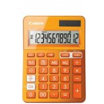 Calculator birou Canon LS123KOR portocaliu, 12 digiti, ribbon, display LCD, functie business, tax si conversie moneda, Canon