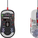 Mouse pentru jocuri cu fir, Xtrfy, M42 RGB, Alb