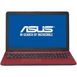 Laptop ASUS X541UA-DM1360 cu procesor Intel® Core™ i3-7100U 2.40 GHz, Kaby Lake, 15.6", Full HD, 4GB, 1TB, DVD-RW, Intel® HD graphics 620, Endless OS, Red