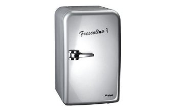 Mini frigider Trisa Frescolino Silver, 17L, Alimentare 220V si auto 12V