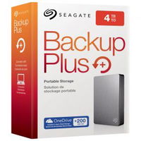 HDD Extern Seagate Backup Plus Portable 4TB USB 3.0 2.5 inch Silver