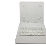 Husa Tableta Tastatura MRG L-462, 9.7 Inch, TypeC, Alb C798, 