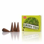 Conuri parfumate - 10 Buc - Green Tea, Inovius