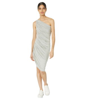 Imbracaminte Femei Norma Kamali Diana Mini Dress Light Grey, Norma Kamali
