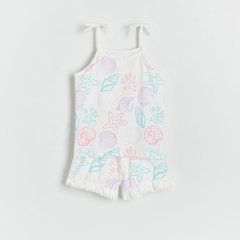 Reserved - Set pijama cu motiv marin - crem, Reserved Reserved - Set pijama cu motiv marin - crem, Reserved