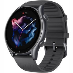 Ceas inteligent Amazfit GTR 3, negru, 1,39", 5 ATM, 45,8x45,8x10,8mm