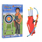 Set tir cu arc și săgeți cu țintă pentru copii, Casa Practica