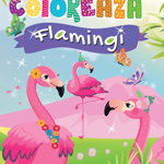 Coloreaza. Flamingi - ***