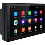 Navigatie auto multimedia 7168 techstar® 2din android 8.1 gps radio wi-fi display 7 inch quad core mp5 player