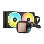 Cooler CPU Corsair H110i, ventilator 2x140 mm, baza cupru, Socket