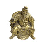 Statueta feng shui din alama guan yu citind o carte 14cm, StoneMania Bijou