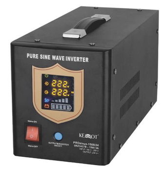 UPS centrale Sinus PUR 1500VA 24V Kemot negru