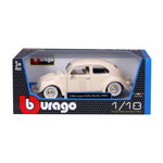 Masinuta Bburago Volkswagen Kaffer Beatle 1/18, bej, BBurago