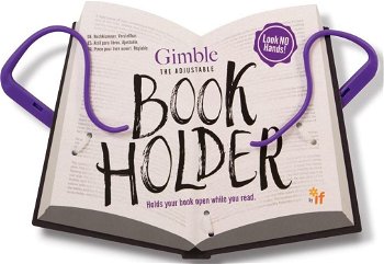 IF Gimble Book Holder suport de carte violet, IF