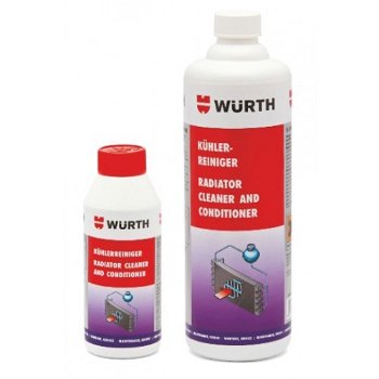 Solutie curatat radiatoare Wurth, 250 ml