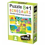 Headu Teacher Tested - 8+1 Puzzle Dinozauri, Headu