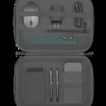 Lenovo Go Tech Accessories Organizer, Portable compact case to easily carry all your key accessories, keep them organized in one place, and keep them protected, Slim enough to fit in your bag and light enough to take on the go, Compression molded constru