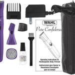 Kit de ingrijire WAHL Definitions Delicate, Pentru femei, Pieptene pentru sprancene, Aparat de tuns reincarcabil, Mov