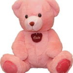 Plush toy Teddy Bear Olaf pink 34 cm, TULILO