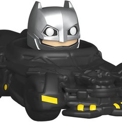 Figură Funko Bitty POP! Rides: Batman - Batman with Batmobile #88, Funko
