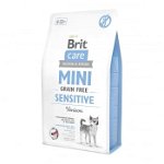 BRIT Care Mini Sensitive, XS-S, Vânat, hrană uscată fără cereale câini, sensibilităţi digestive, 2kg, Brit