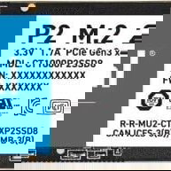 Solid State Drive SSD Crucial P2, 1 TB, M.2 2280, PCI-E x4 Gen3 NVMe, Crucial
