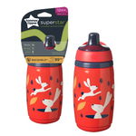 Cana izoterma cu capac Sportee, + 12 luni, 266 ml, Rosu, Tommee Tippee