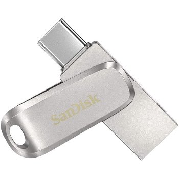 Memorie USB Sandisk Ultra and reg Luxe Dual Drive 256GB USB 3.1/USB Type-C Metal