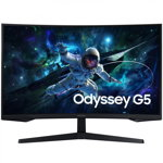 Odyssey G5 G55C (2024), 81,3 (32 inchi) curbat, 165 Hz, FreeSync Premium, VA, Samsung