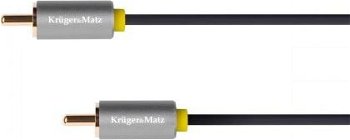 Cablu RCA - RCA Kruger&Matz Basic 0.5 m, Kruger&Matz